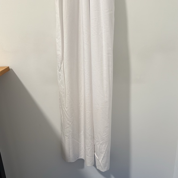 Madewell Tie-Waist Button-Front Midi Dress in Poplin - Picture 10 of 10